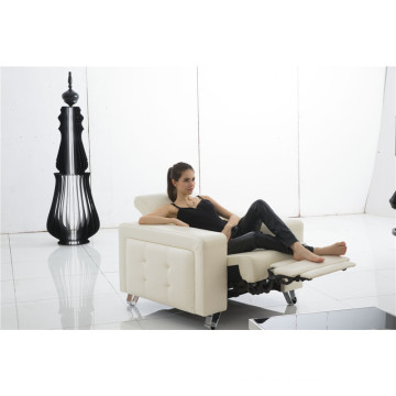 Echtes Leder Modernes verstellbares Sofa (404)